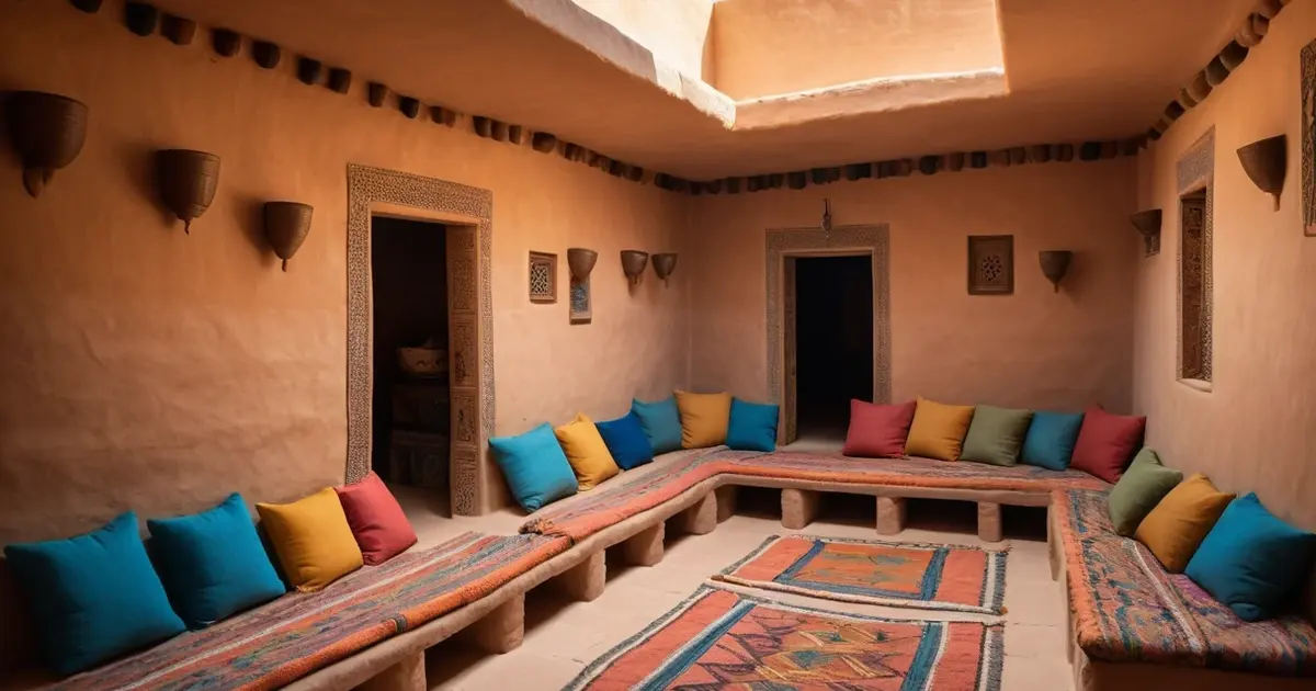 traditional Berber house Tafza Morocco earthen architecture sustainable building Atlas Mountains cultural heritage