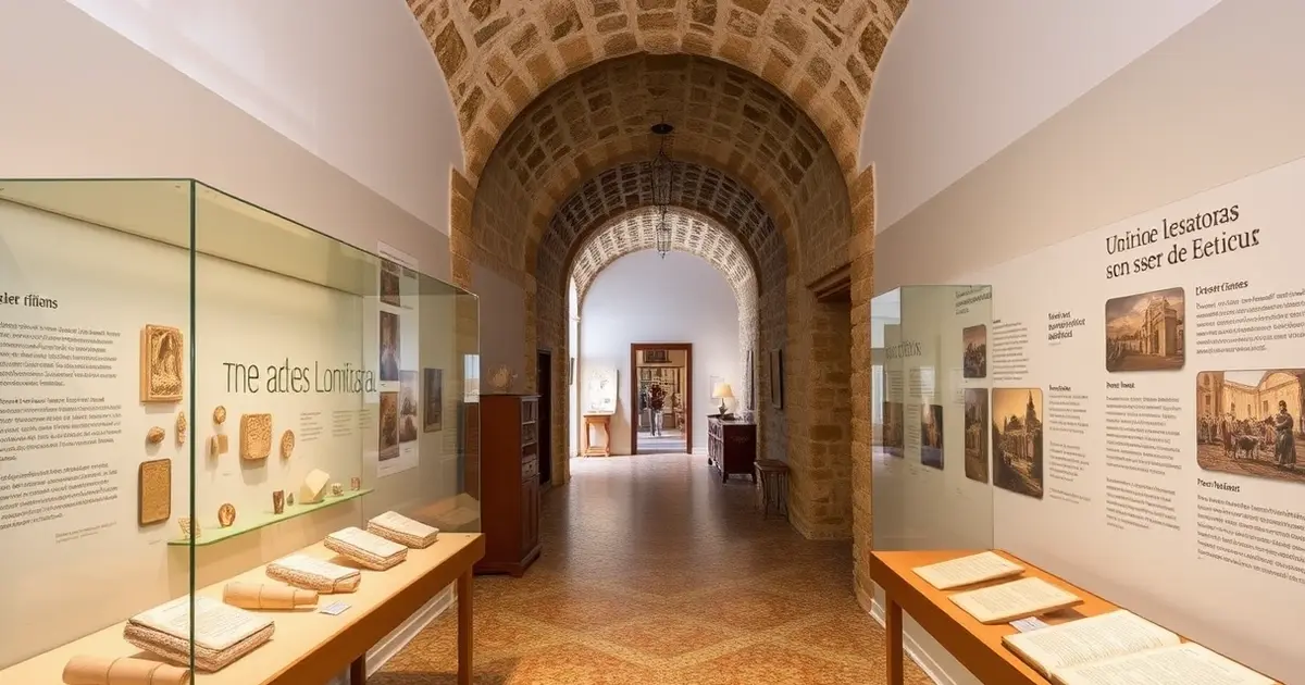 Portugal Pousada Convento Évora museum artifacts architectural fragments heritage interpretation cultural preservation education