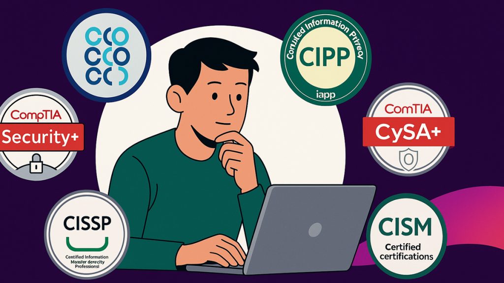 The top 5 cybersecurity certifications in 2025: which one is right for you?