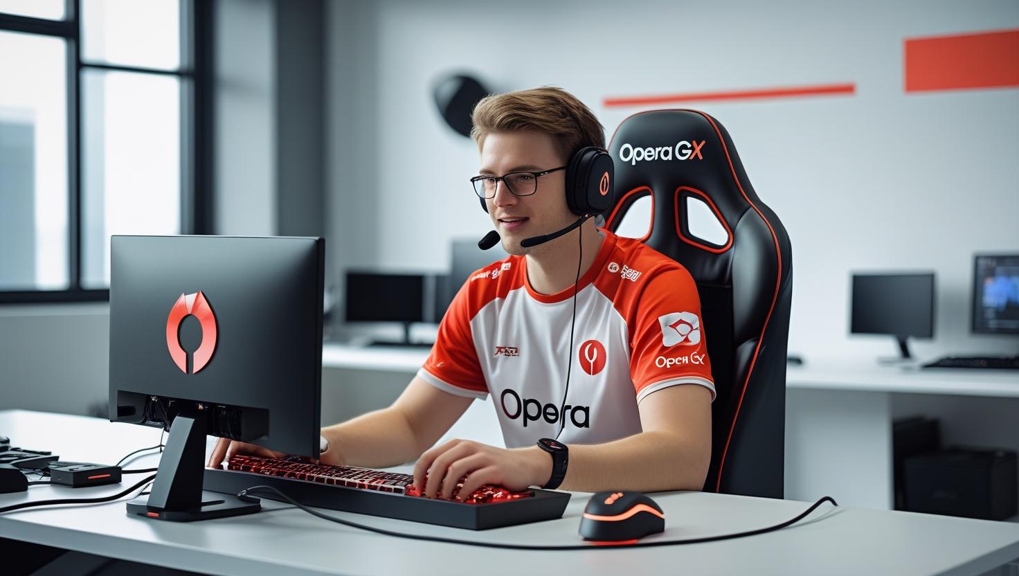 navigateur opéra GX 3