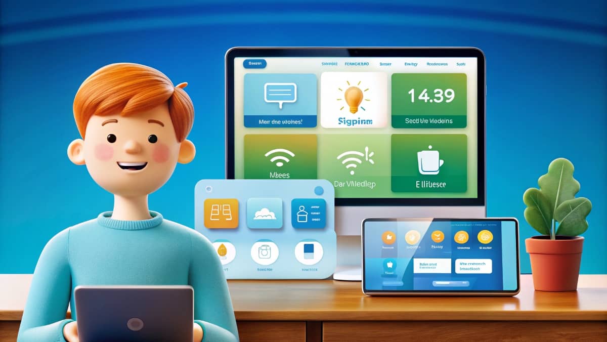 Person using AI-powered apps to manage daily tasks efficiently