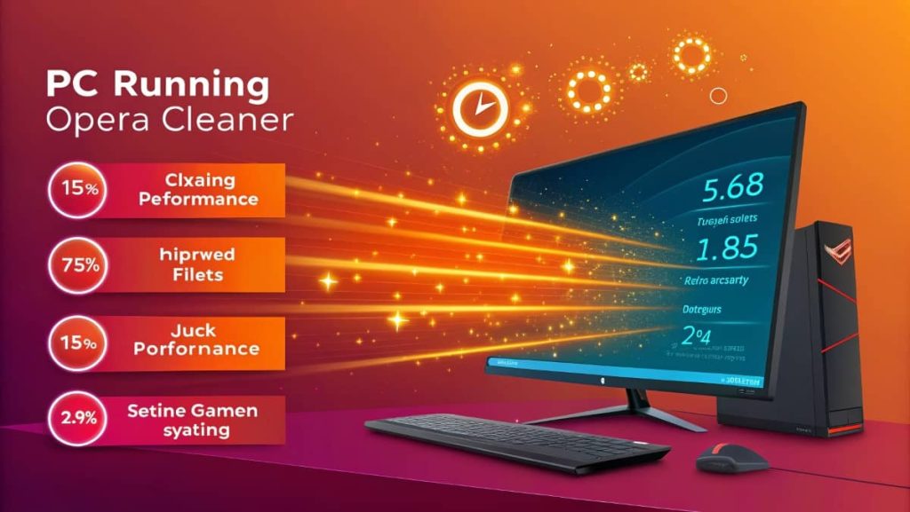 Opera GX Cleaner optimizing system for smoother gaming performance.