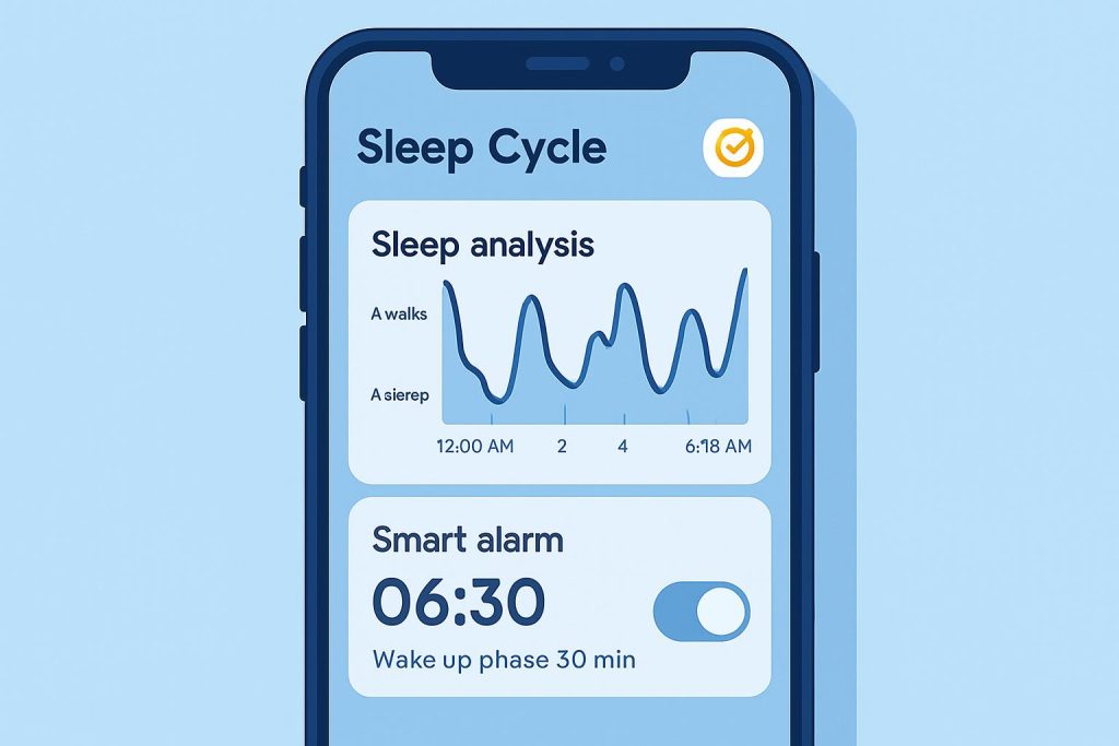 Analyze your sleep patterns with the Sleep Cycle app