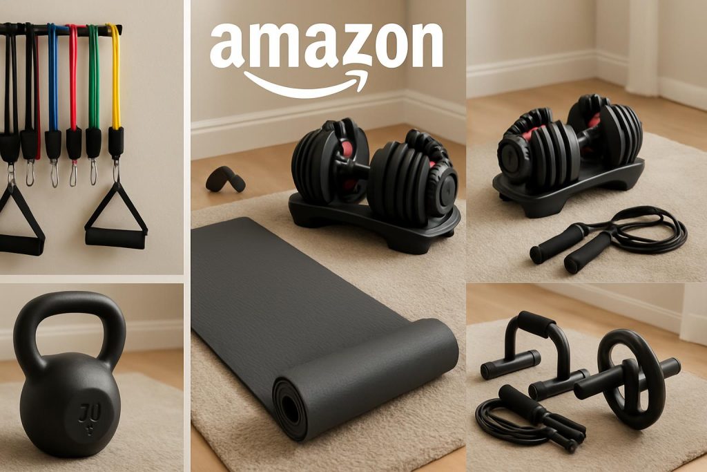 Build your home gym with amazon fitness essentials