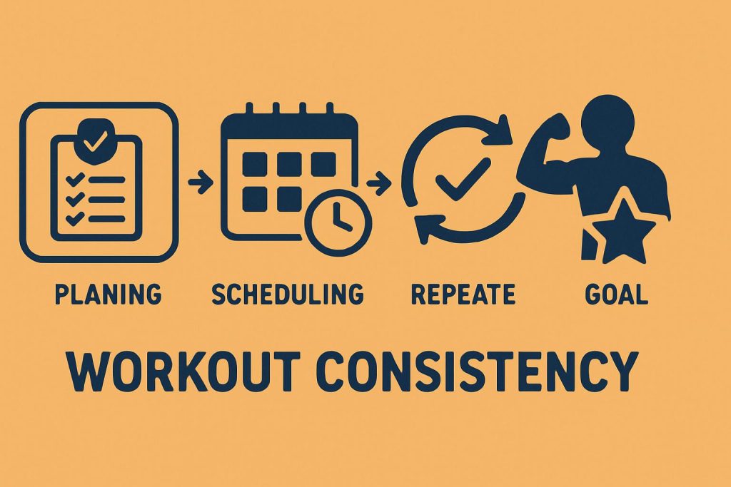 Building a consistent workout routine you can stick to