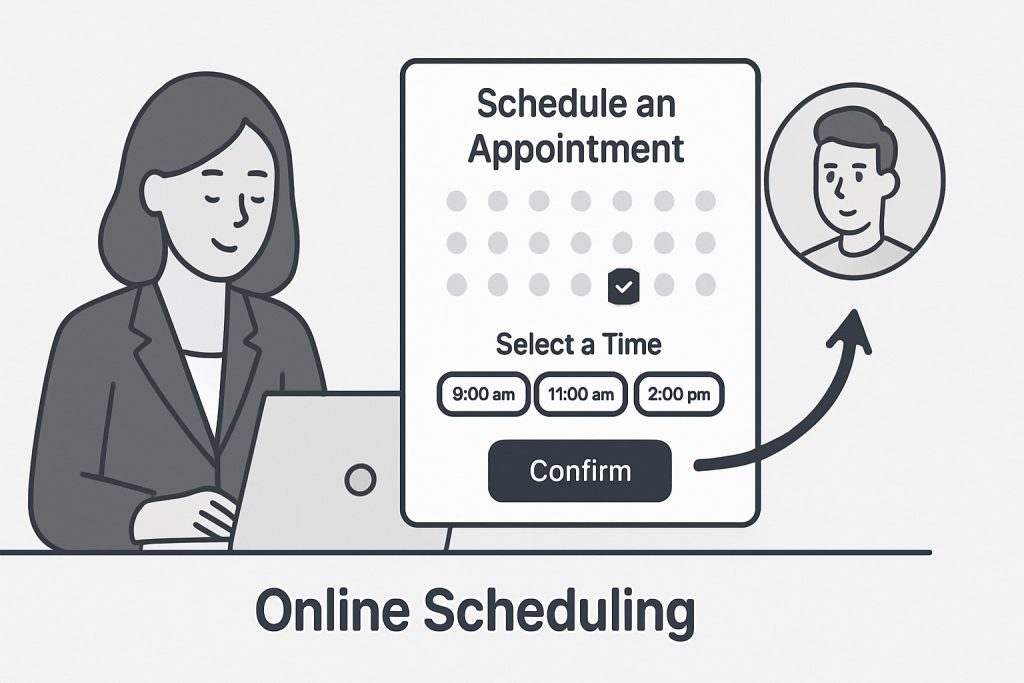 Simplify client booking using acuity scheduling software