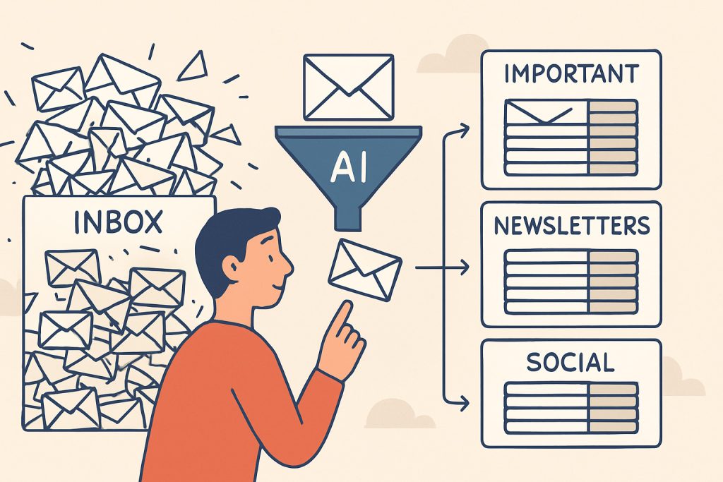 Manage your inbox efficiently using the sanebox AI filter