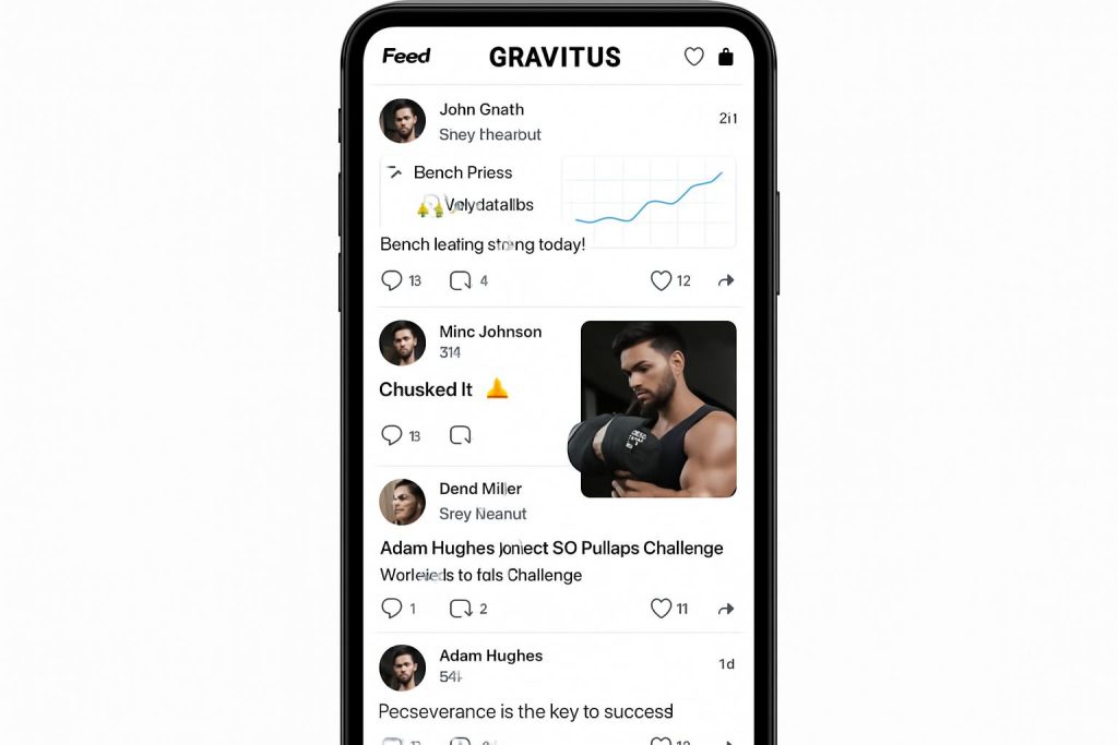 Find motivation with the gravitus fitness community app