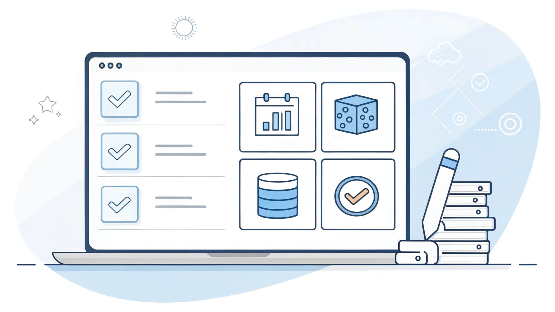 Notion AI interface generating tasks and content in a clean digital workspace, helping a user stay productive and organized in 2025.